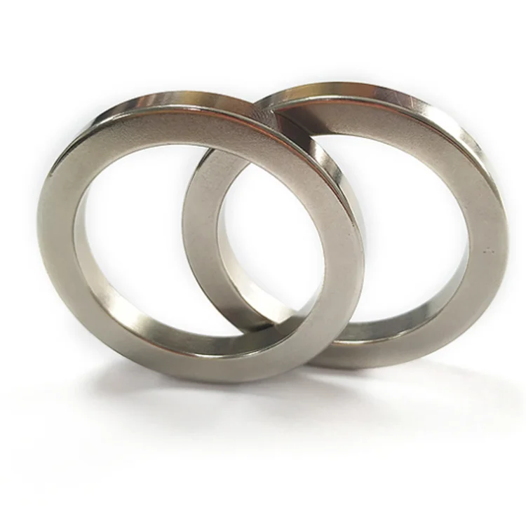 Manufacturer Custom High End Large Speaker Magnet Neodymium Ring Radial Magnetization Ring Magnets
