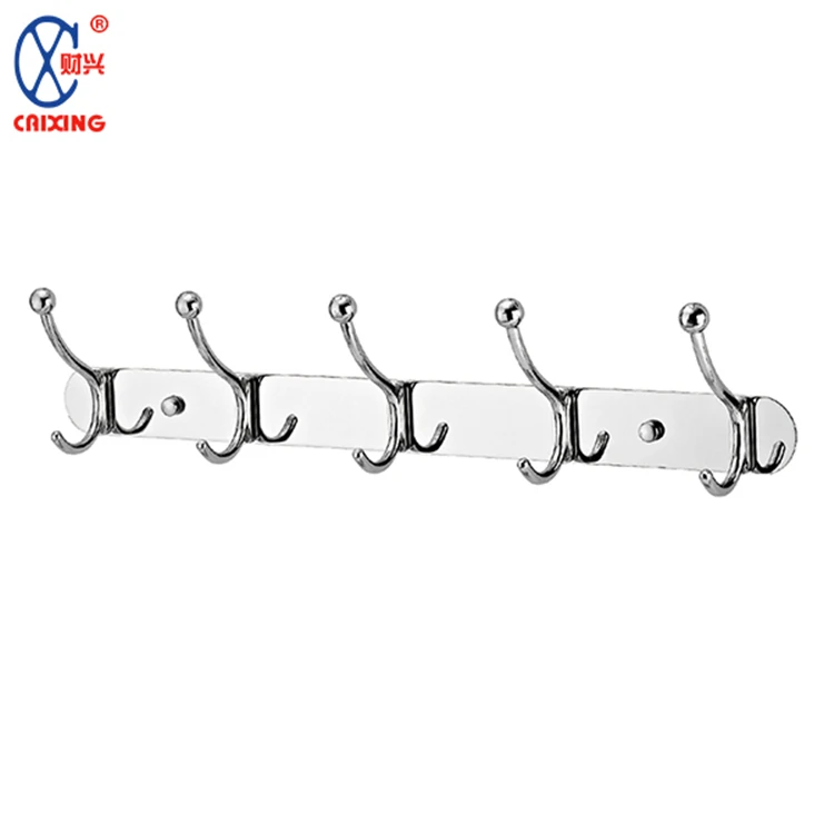 Многоразовый металлический настенный крючок для одежды из нержавеющей стали
