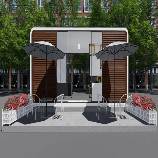 bus stop shelter with outdoor advertising LED display screen