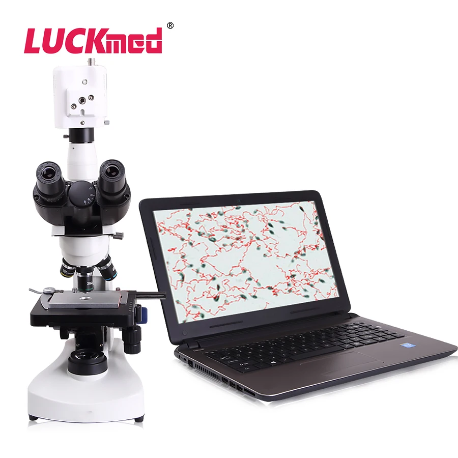 Veterinary Portable Vet Semen Quality CASA Analyzer Automatic Sperm Microscope Analysis Testing Minitube Machine