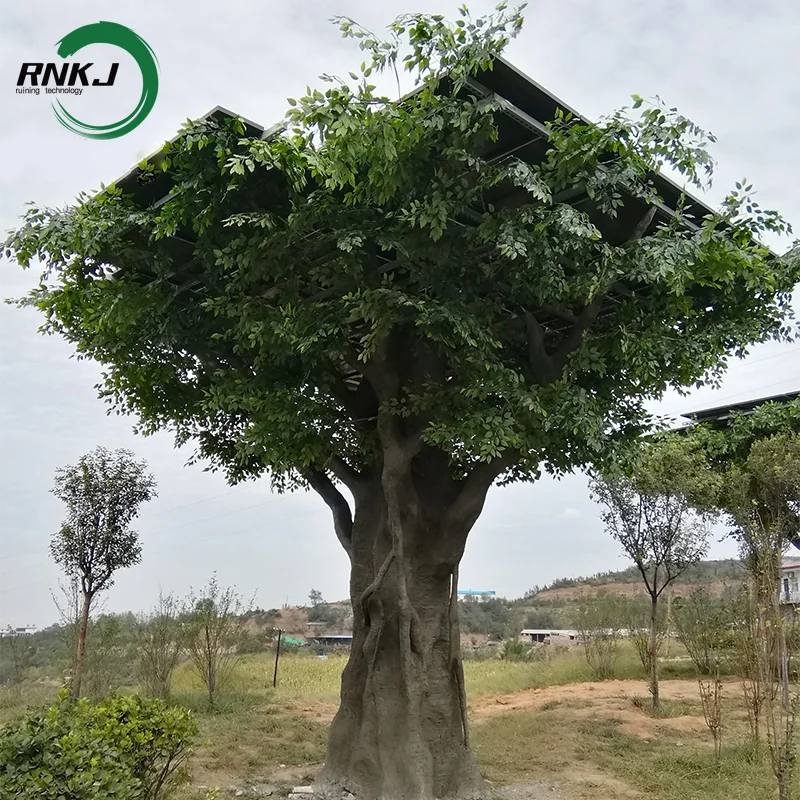 RNKJ customised  topiary uplights uk  lighting trees solar wind tree light wind turbines