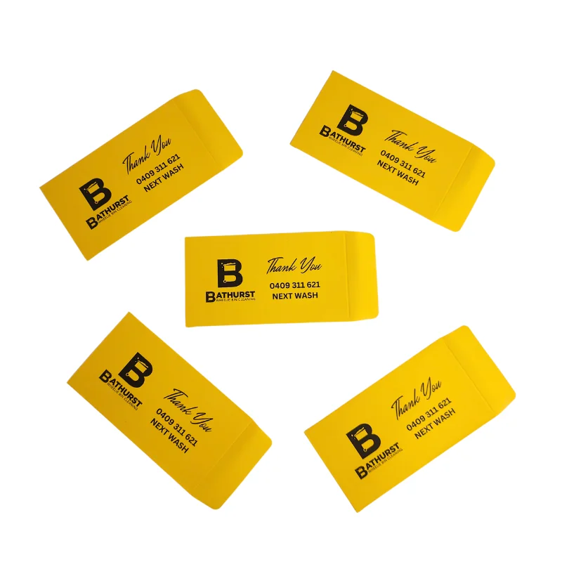 Wholesale Custom Logo Print Mini Paper Envelope for Part Paper with Self Sticker