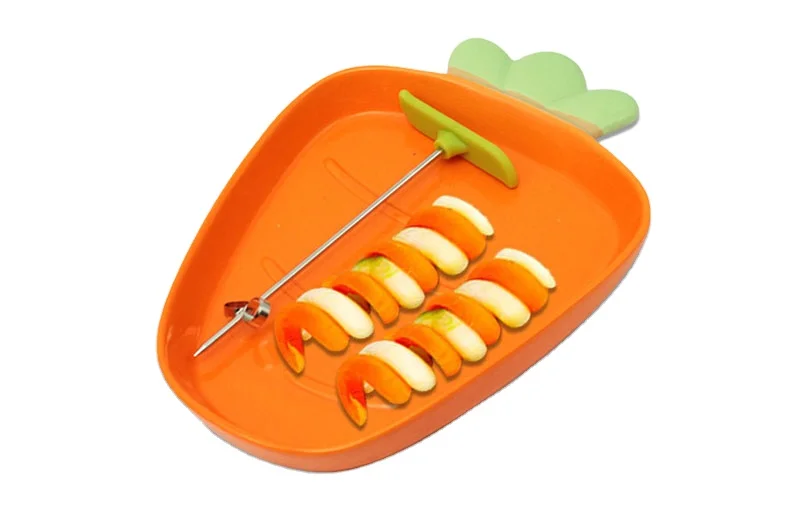 F1-521 Vegetable Twist Knife Spiral Slicer Potato Spiral Manual Rolling Spiral Slicer