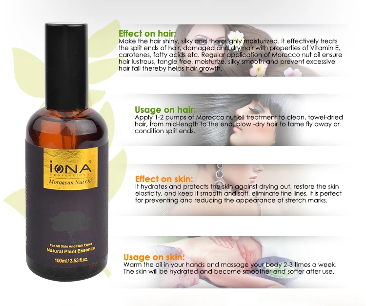 Best selling products,IONA cosmetic morocco argan oil for hair