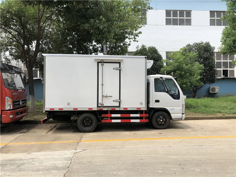 JMC 13cbm Vegetable Transport Truck 4x2 Refrigerated Vehicle