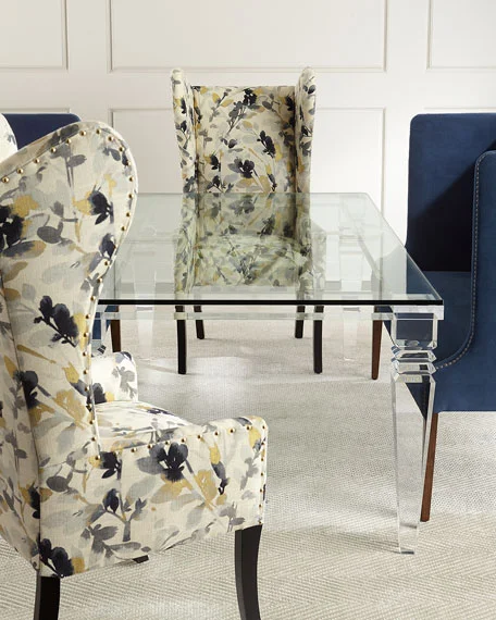 Hot Sale Round acrylic crystal dining table