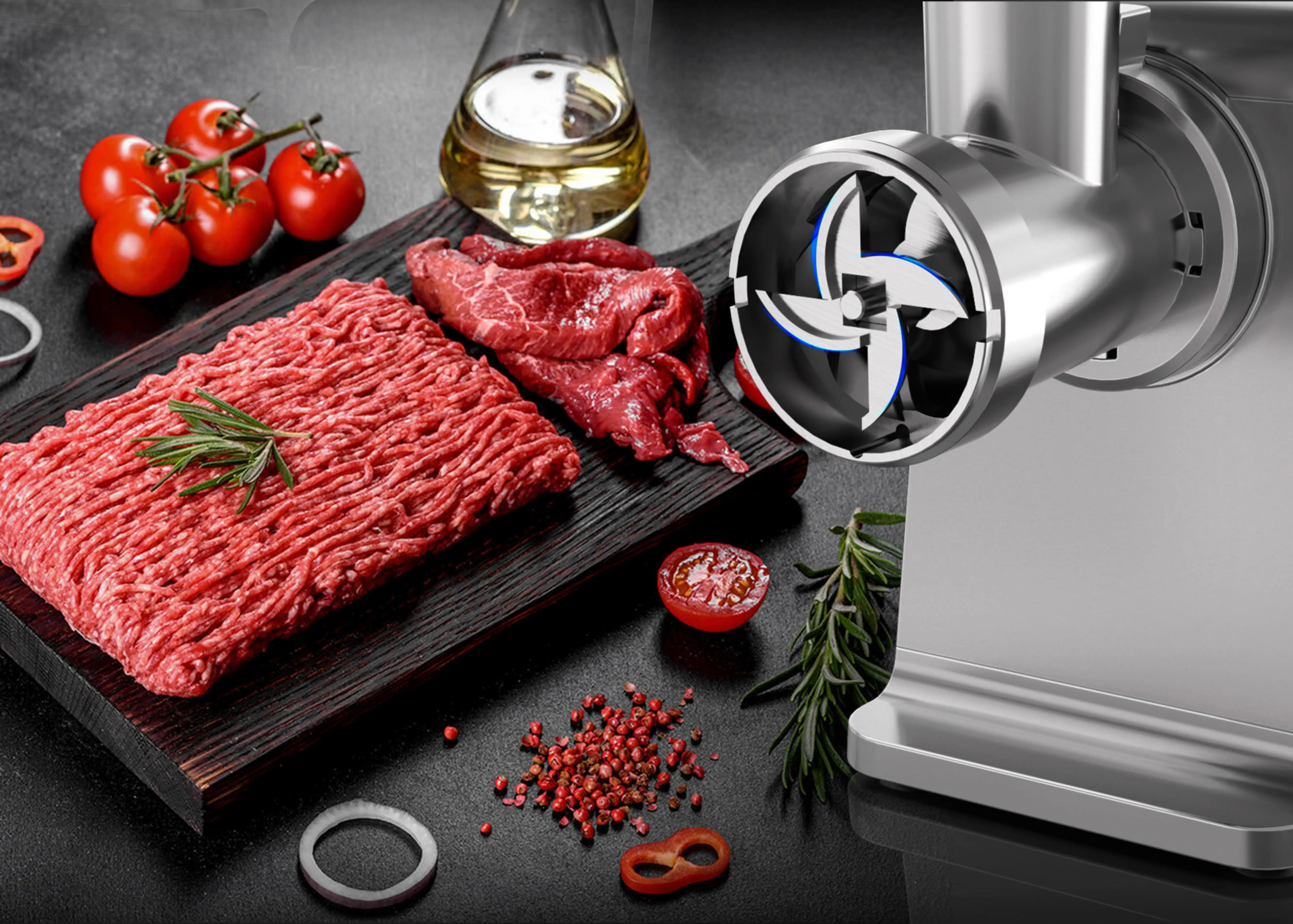 Manual Meat Grinder Machine: Combine the Functions of Meat Grinder and Mixer - Grinder Mea