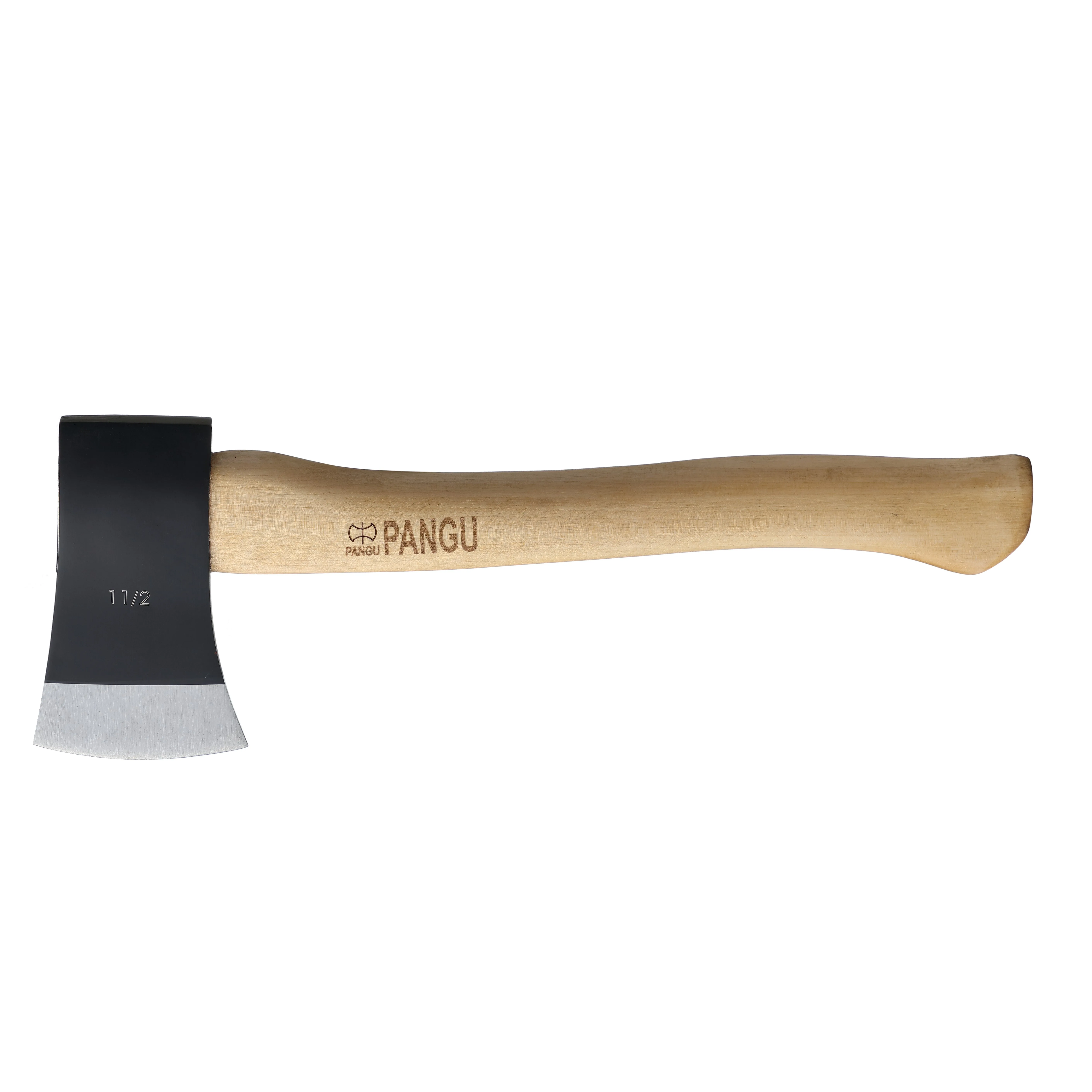 America Type Damascus Hand Axe With Hickory Axe Handle