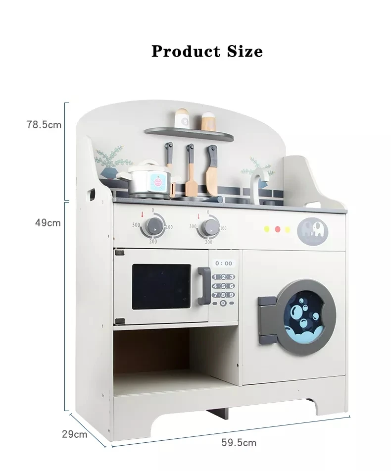 High Quality Kids Toys sale Wooden Role Play Kitchen Toy customization fun Kitchen Set Toys for Kids