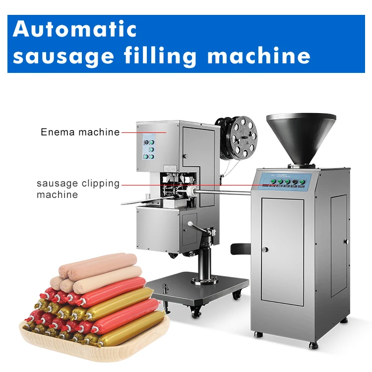 Commercial automatic Sausage Stuffer machine/Hot Dog Sausage for the enema Machine