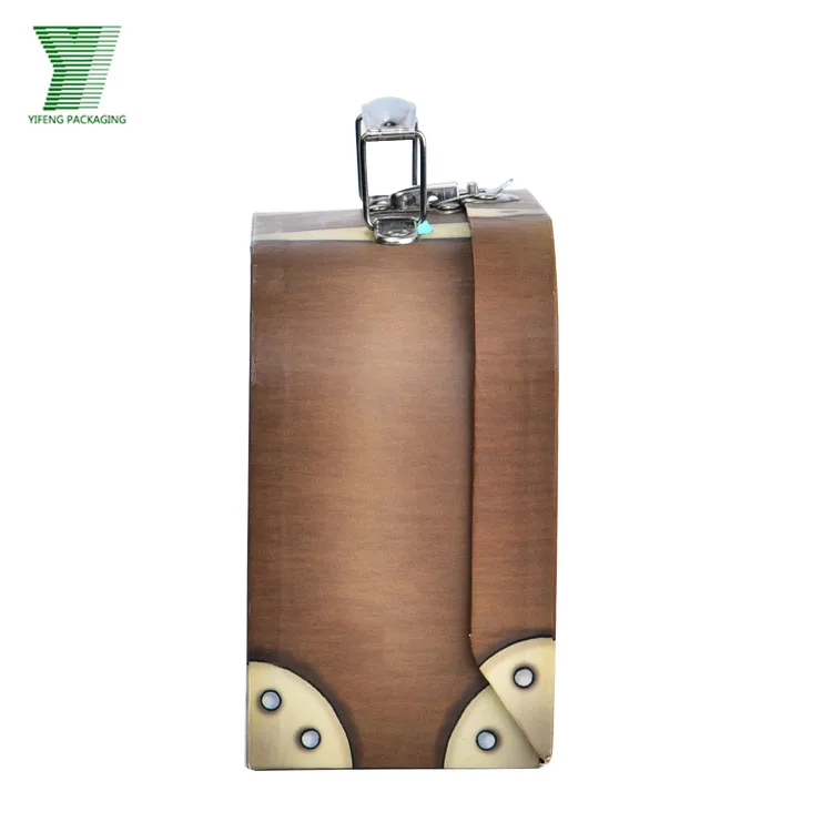 Personalised customized baby blankets packaging cardboard suitcase box wholesale early childhood toys set mystery paper boxes