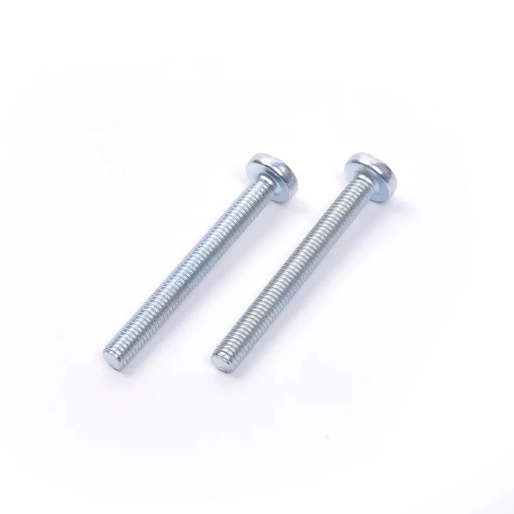 Customized logo Cross Pan Head M4 M5 M6 Cheap Pan head machine screw