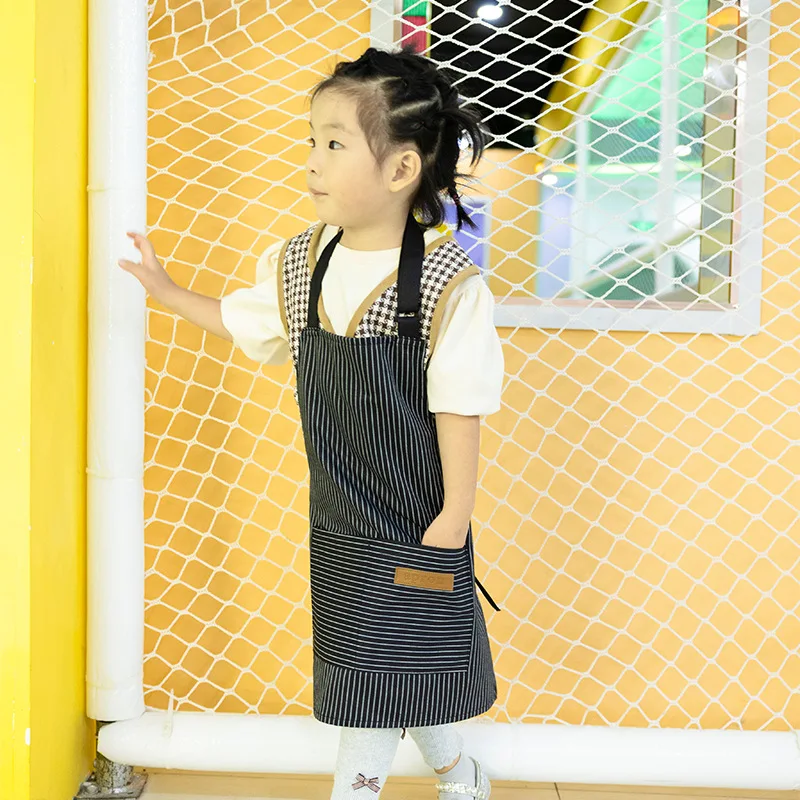 Custom Printing Kitchen and set Oven Mitts Chef cooking kids paint apron with hat