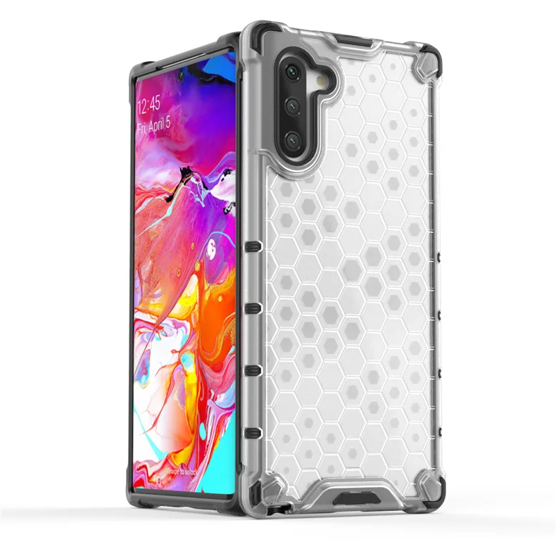Honeycomb acrylic clear phone case factory price phone cover for SAMSUNG S23
