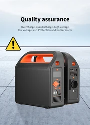 Diwani Lithium Ion Battery 500W 600W 220V Portable Solar Power Generator Auto Emergency Lithium Portable Power Station