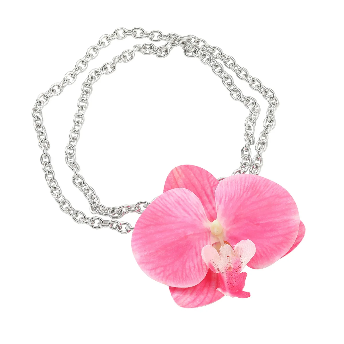 JLN18932 New European And American Flower Necklaces Exaggerated Necklaces Elegant Butterfly Pendant Accessories For Women