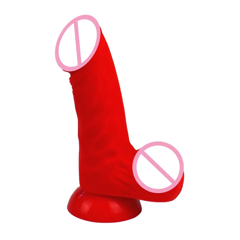 Skin Feeling Realistic Penis Soft Sexy Huge Dildo Female Masturbator rubber silicone dildo erotic artificial penis for men women