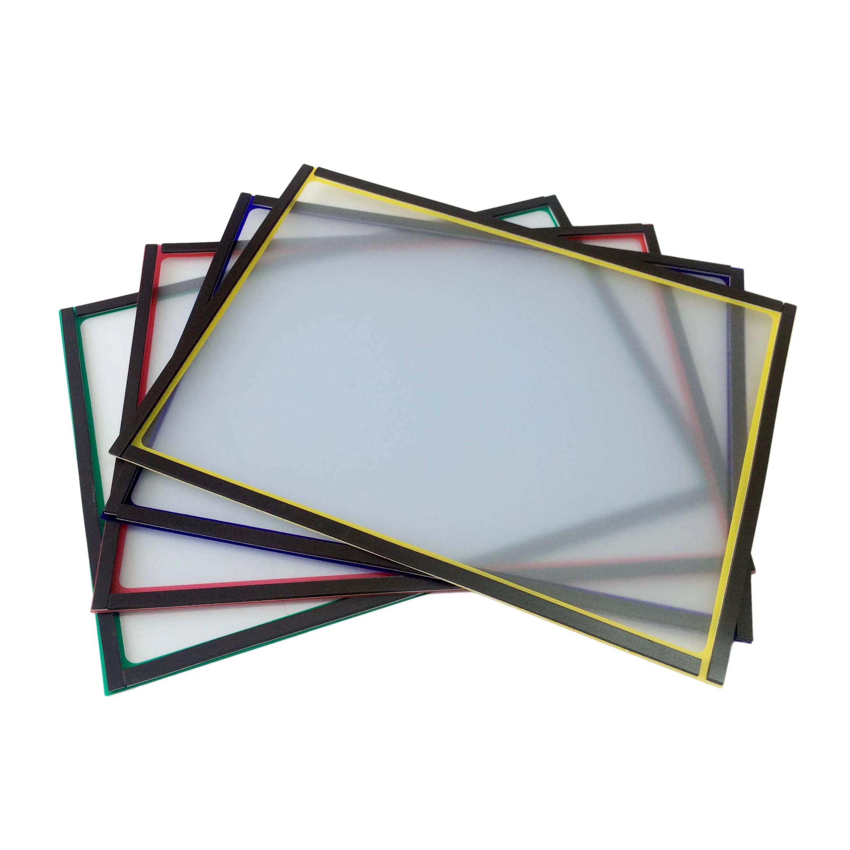 Hot Sale Magnetic File Holder Magnetic Document Magnetic  adhesive File Pocket in A5 A4 A3 size For Closs School Office