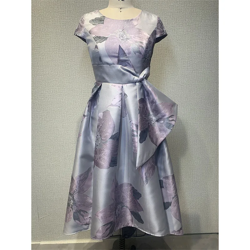 Low price womens plus size formal evening dress european lilac maxi evening dresses for muslim evening  short dresses