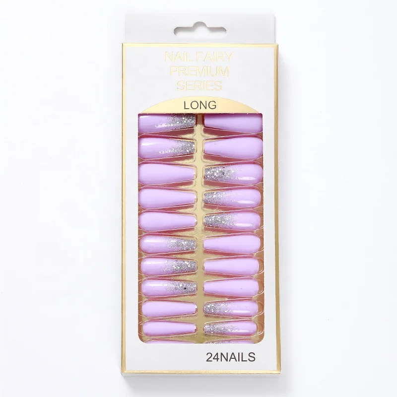 Beautytop Popular Manicure Ballet Acrylic Press On Nails Wholesale Fake Nails In Artificial Fingernails