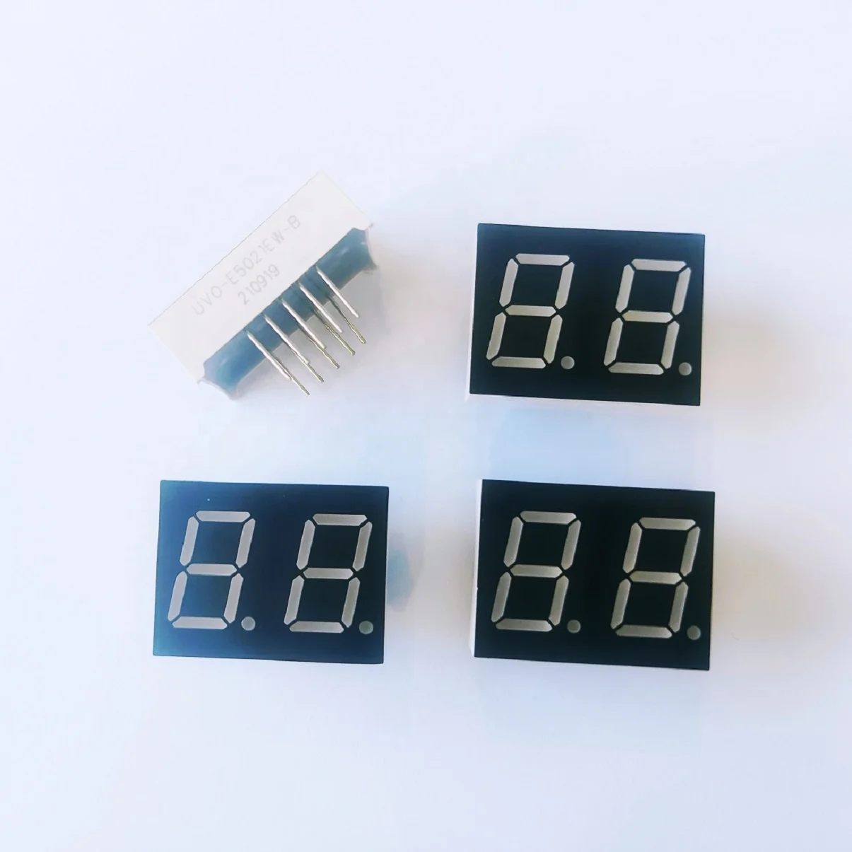 Manufacturer custom 2 digit 7 segment 0.52 inch white digital number led display board
