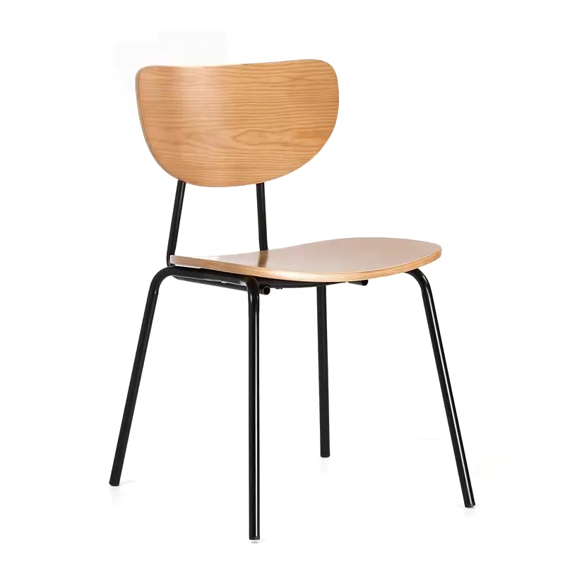 Modern Dining chair modern Furniture Acrylic Chaise Seat Dinning Chair With Metal Legs