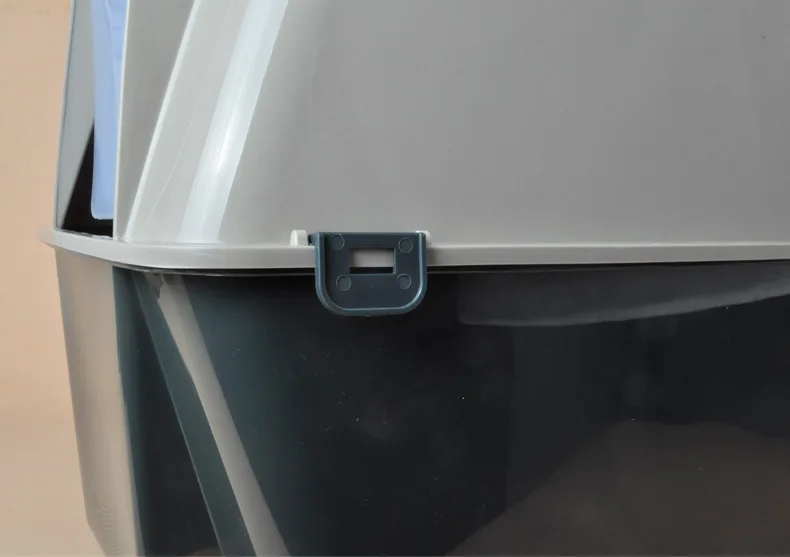 Top Entry Cat Litter Box Large Plastic Cat Toilet Litter Box