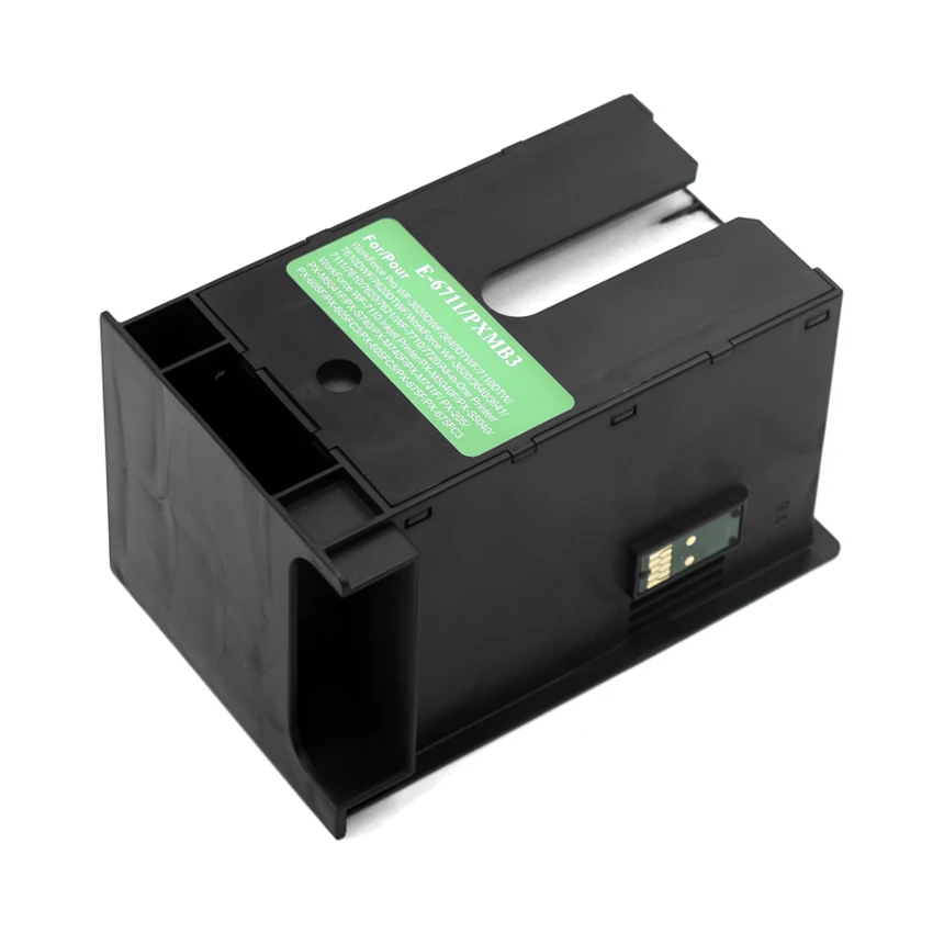 T6711 обслуживания Коробка для Epson wf-7720 7715 7710 7620 7610 7110 3640 3620 3450 3530 3010 et-16500