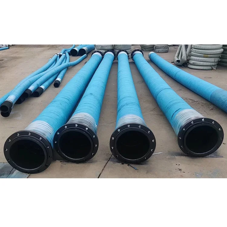Marine Oil Barge Dock Collapsible Rubber Oil Hose Factory large diameter fuel oil rubber hoses