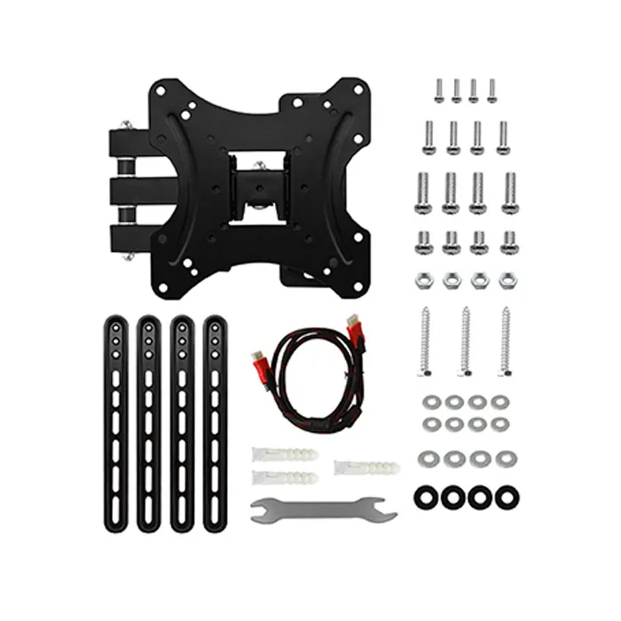 
cheap universal rotation swivel monitor wall rack TV bracket for 26