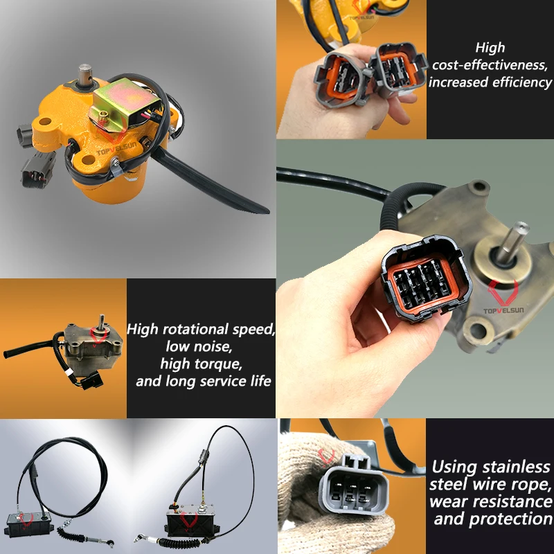 Accelerator Motor Actuator EC140 for Volvo Excavator