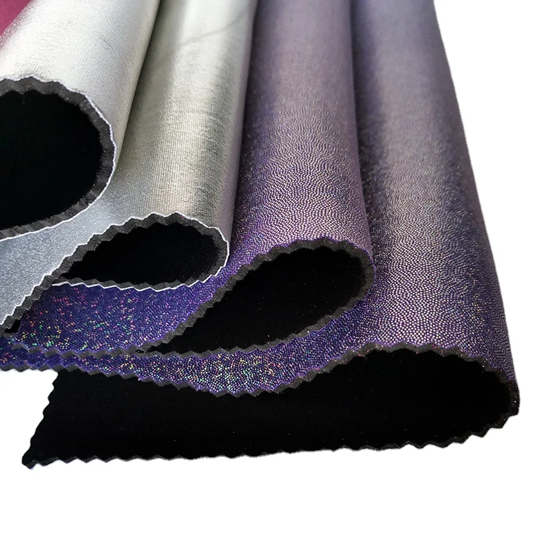 Bronzing Colors 3MM 5MM 7MM Fashion Bgs Smooth Gold Shiny Neoprene Fabric