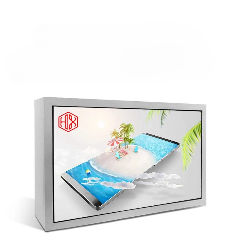 HXXK TOUCH  Customized sizes Interactive LED Display Showcase Indoor 3D Hologram Touch Screen Advertising for Education hospital