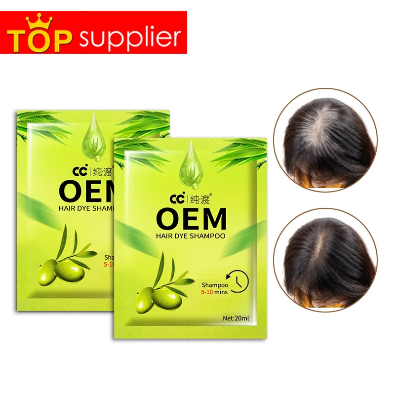 Premium Gray Hair Coloring for Men Dark Brown Hair Dye Permanent Hair Dye Color