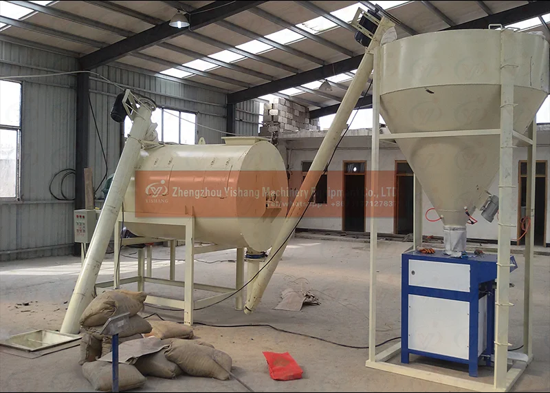 dry mortar mixing plant