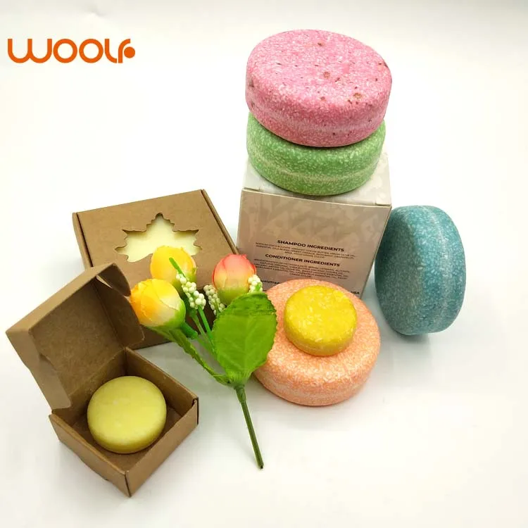 Custom Solid Soap Shampoo And Conditioner Bar Concentrated Formula Sulfate Free Shampoo Bars
