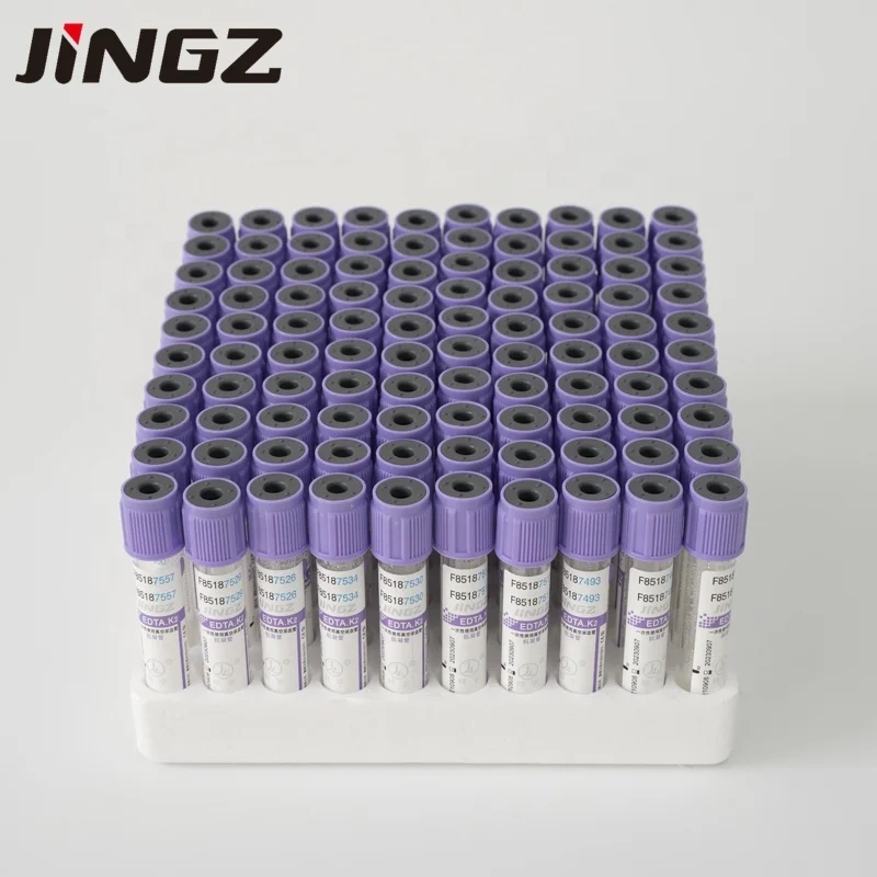 Medical vacuum blood collection tube Plain EDTA K3 Sodium Citrate Gel Heparin ESR Glucose vacutainer  tube
