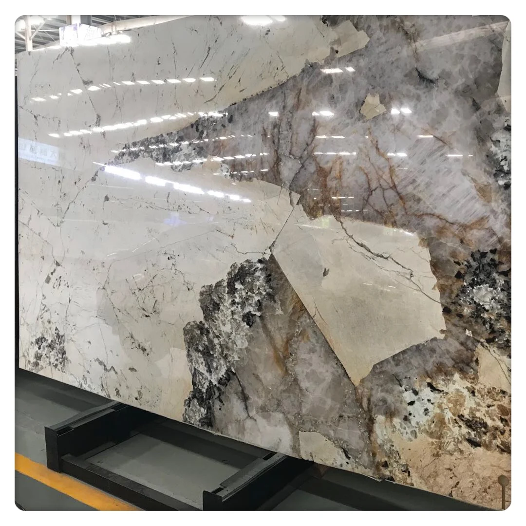 Luxury Style Snowflake White Granite for sale