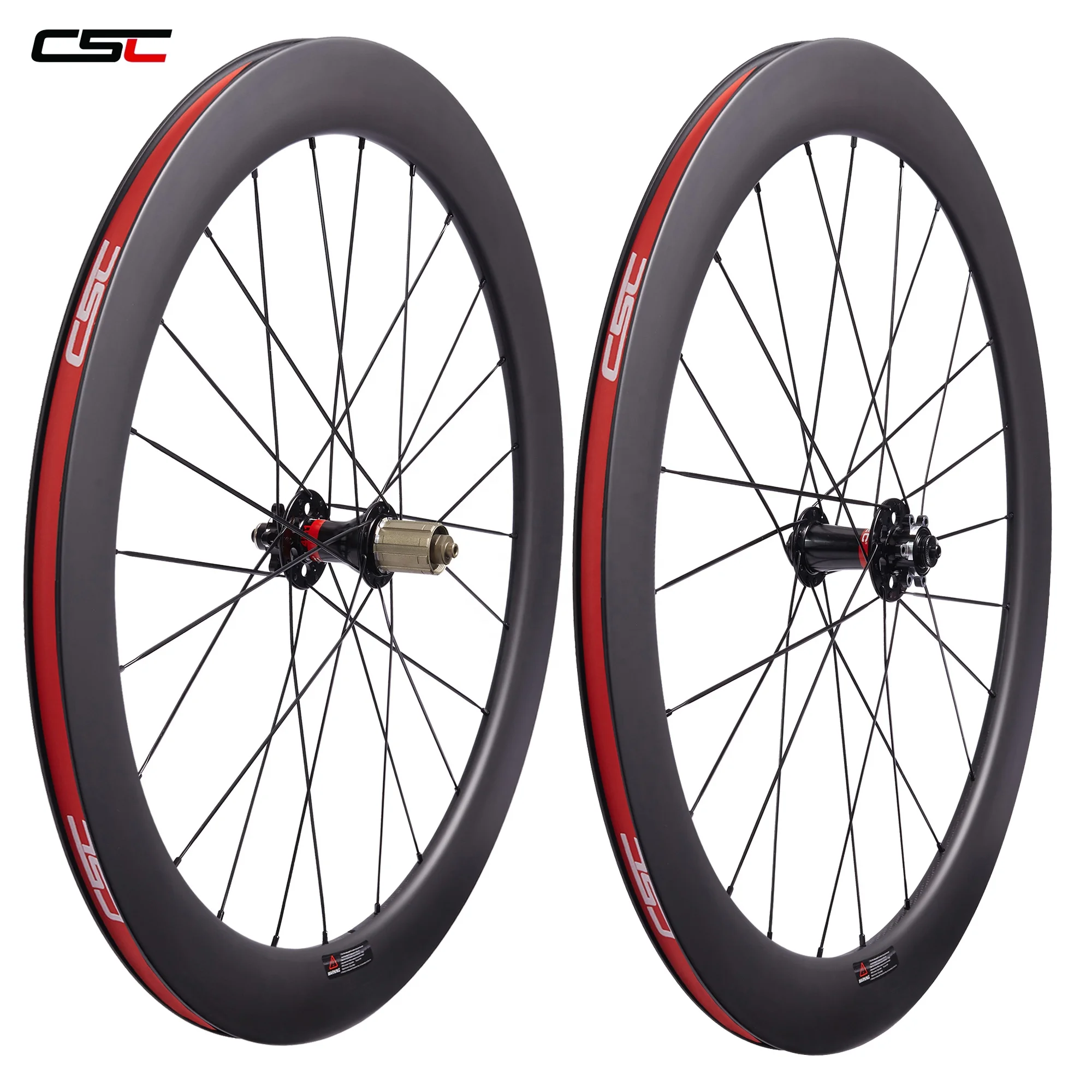 12mm 15mm /12*142mm Thru Axle or QR Disc Brake wheels 60mm 25mm width Clincher 6 Bolt Carbon Road Cyclocross Wheelset