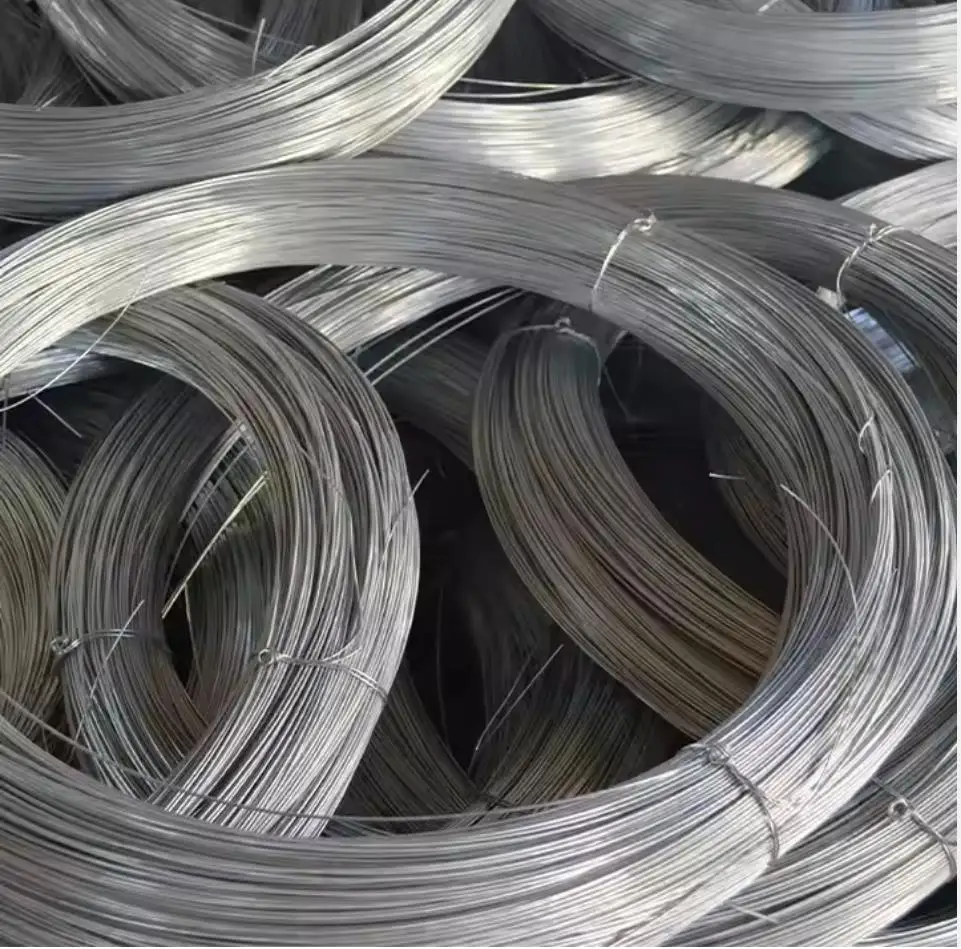 Hot sale Low carbon steel Eletro cold Galvanized iron wire for construction bending building