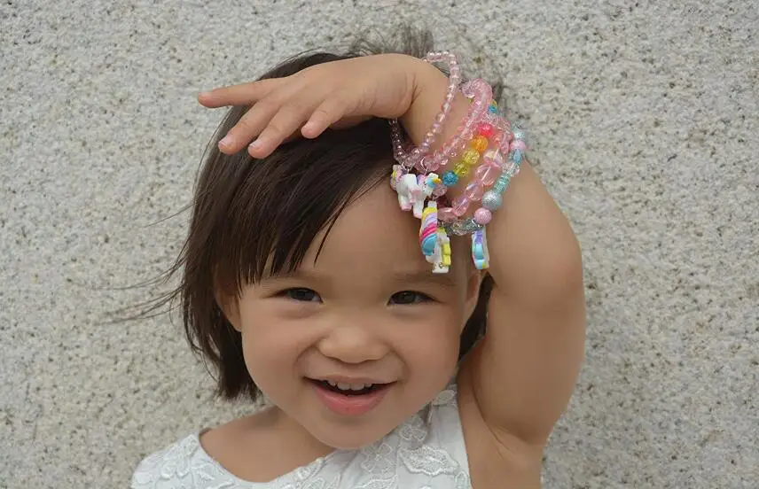 Hot sale Little Girls Custom  Children Bracelets and children pearl bracelet