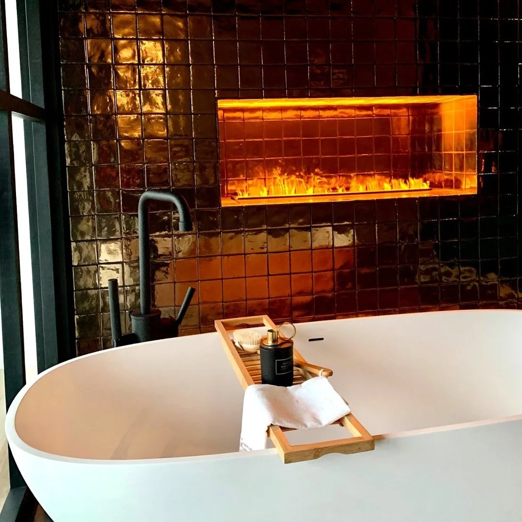 1000 mm Steam Electric Fireplace Stove Decorative No Heater Water Vapor Fireplace Modern 4D Atomized Water Filling Fireplace