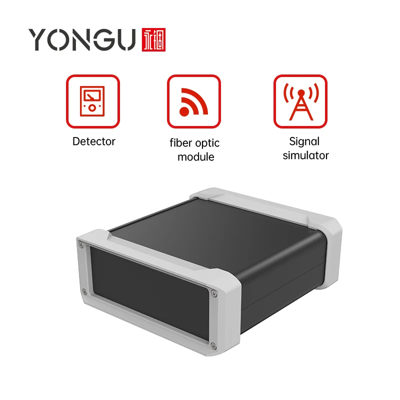 Yonggu K21D 90*35mm Industrial Equipment Protective Box DIY Transformer Metal Housing Anodization Dustproof Aluminum Enclosure