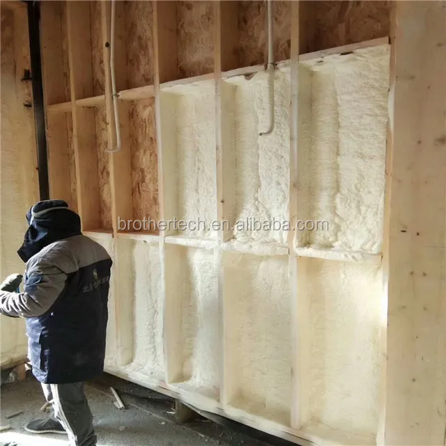 Double component rigid polyurethane foam