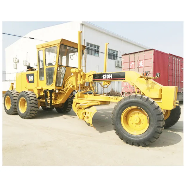 Second hand CAT 120H 140K 140G 120H Used Grader In Shanghai