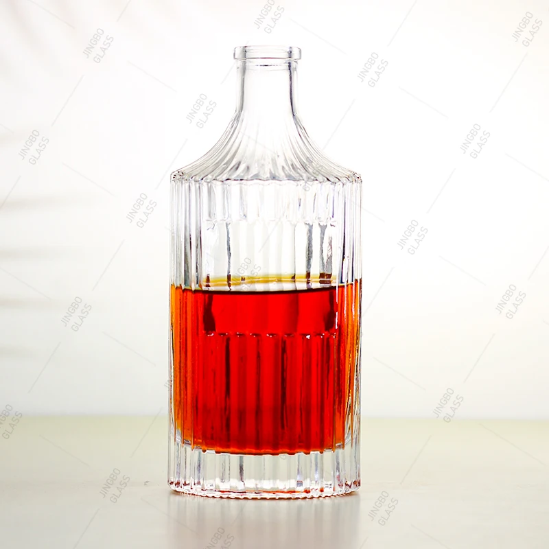 De Lujo 750ml Mezcal Tequila Ron Botella De Vidrio De Vodka Para El Espritu De Licor