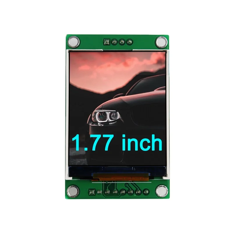 Polcd 1.77 inch 128*rgb*160 RGB 24bit Normally Black ST7735S lcd module tft with pcb board