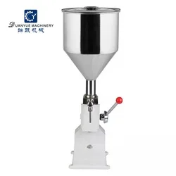A03 Manual Cosmetic Face Cream Lip Balm Viscosity Liquid Filling Machine
