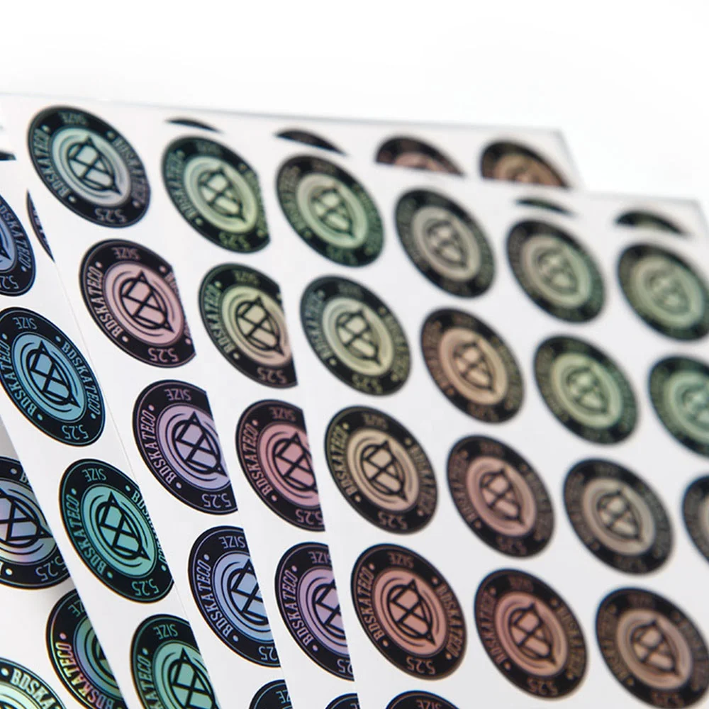 China Manufacturer Wholesale Custom Personalized Logo Small Oval Stickers