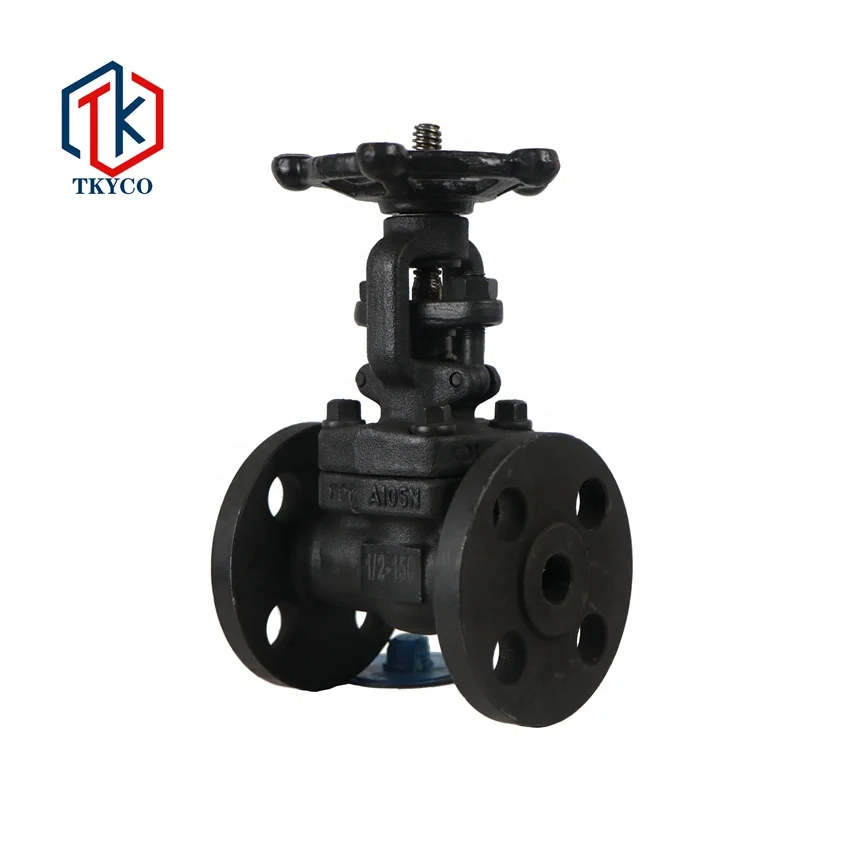 Taike Valve China Manufacturer 150LB To 1500LB  A105 Forged Carbon Steel  Gate Valve Prices
